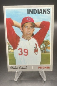 1970 Topps Mike Paul #582 Cleveland Indians - Picture 1 of 2