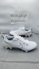 Size 10.5 - Nike Vapor Edge Speed 360 2 DA5455-100 White Silver Football Cleats