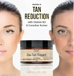 De-Tan Tan sun damage dead skin remover face removal Cream 50 g - Picture 1 of 4