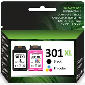Patronen für HP 301XL Deskjet 1050 2540 2050A 3050 Envy 4508 4504 Mit Verpackung - Bild 1 von 11