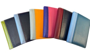 Golunski Leather 3 Tone RFID 16 Slot Credit Card Holder Men & Women Unisex 889 - Picture 1 of 50