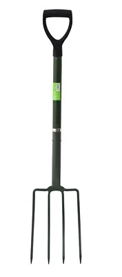 Heavy Duty Rustproof Carbon Steel Handle Digging Garden Gardener Farmer Fork UK - Image 1 of 3