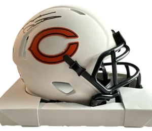 Minicasco de velocidad eclipse lunar firmado por Mike Ditka Chicago Bears - Beckett - Imagen 1 de 6
