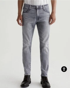 AG Jeans Dylan Petrol Grey Slim Skinny Fit 33 x 34 Adriano Goldschmied - Picture 1 of 15