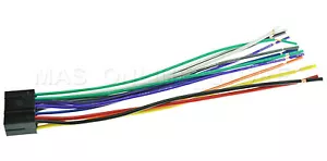 WIRE HARNESS FOR JVC KD-A805 KDA805 *PAY TODAY SHIPS TODAY* - Picture 1 of 4