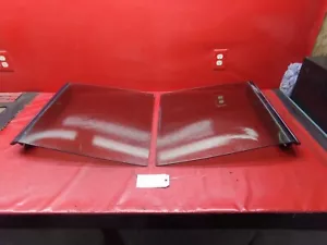 79-86 FORD MUSTANG OEM CARLITE T TOP TOPS REMOVABLE GLASS SET LEFT RIGHT *LOOK* - Picture 1 of 22