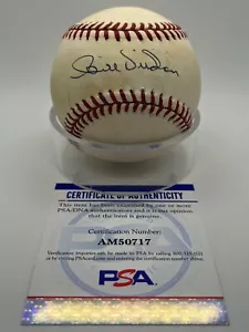 Bill Virdon Cardinals Pirates Signed Autograph OMLB Baseball PSA DNA *17 - Picture 1 of 2