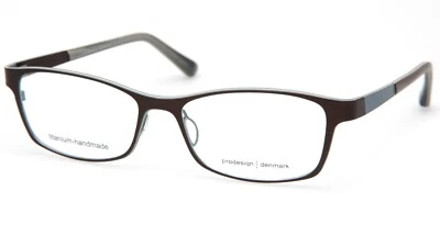 全新 Prodesign 丹麦 1407 c.5031 棕色眼镜 54-16-140 毫米 — 第 1/4 张图片