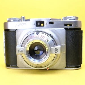 Vintage WIRGIN EDIXA 35MM Camera Manual Rangefinder w/1: 2.8 43mm Isconar Lens - Picture 1 of 7