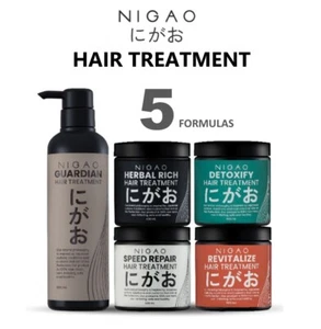 NIGAO Tratamiento Cabello Queratina Restaurar Seco Daño Desintoxicar Velocidad Reparación 5 Fórmulas - Imagen 1 de 17