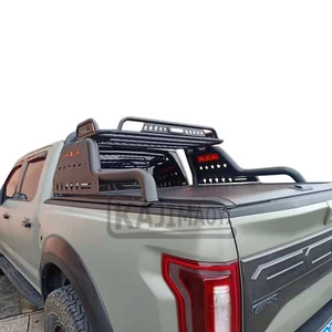 Adjustable Truck Bed Chase Rack Roll Bar For F150 Silverado Sierra Ram Tundra - Picture 1 of 2