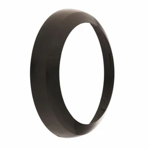 Bisel de mampara negro redondo SAXBY FORCA accesorio liso/párpado/parrilla bisel solamente - Imagen 1 de 6