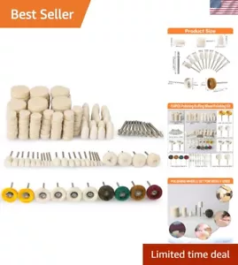 Essential 134PCS Polishing Buffing Wheel Set for Rotary Tools - Easy to Use - Picture 1 of 8
