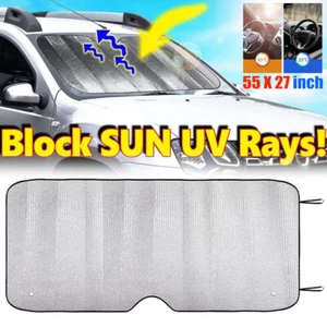 Parabrisas Coche Plegable Ventana Delantera Parasol Cubierta Visera Bloque UV Protector - Imagen 1 de 12