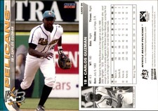 Carlos Guzman 2005 Choice Myrtle Beach Pelicans #09 Card *AutographDen*