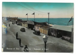 TO PI 02 Marina di Pisa lungomare viaggiata 1957 - Foto 1 di 1