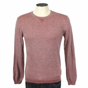 Ted Baker London Crew Sweater 3 M 38 orange Streifen Pullover Arbeit Herren $ 175 - Bild 1 von 5