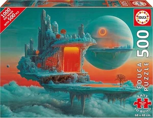 NEW Educa Jigsaw Puzzle 500 Pieces 20236 Planet of Fire and Ice - Imagen 1 de 2