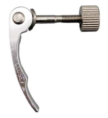 Fahrrad Sattelstütze Schnellspanner Ergotec Humpert STAHL 5 x 55 mm Silber - NEU - Bild 1 von 4