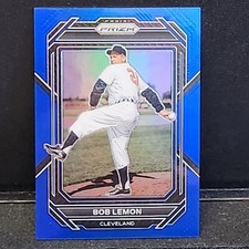 Bob Lemon 2023 Prizm Blue Prizm 17/149
