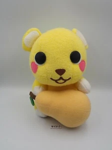 PostPet Teddy Bear Yellow B1312  Funfactory Momo Taito Plush 7" Doll Japan - Picture 1 of 7