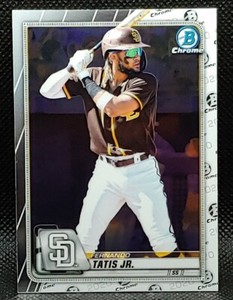 Fernando Tatis Jr. 2020 Topps Bowman Chrome Baseball #82 San Diego Padres
