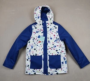 DSG Medium Girls 3 In 1 Terrazo Print 18x24 NWT Hooded - Picture 1 of 14