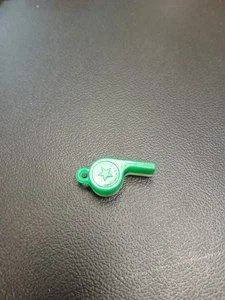 Vintage Cracker Jack Miniature Green And White Whistle Toy - Picture 1 of 1