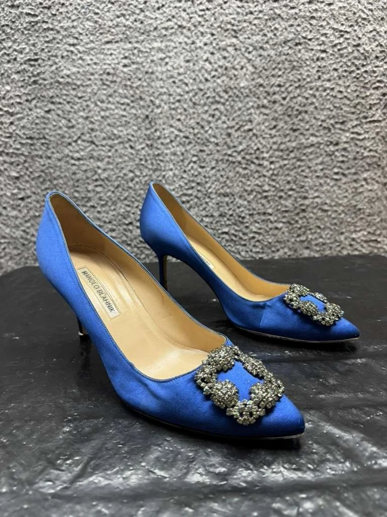 Manolo Blahnik Blue Heels for Women for sale - eBay