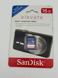 SanDisk Ultra 16 GB SD SDHC Memory Card NEW- RETAIL PACKAGING - Picture 1 of 2