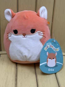 NUEVO Squishmallows 5” pulgadas Erica the Peach Chinchilla Squishmallow - Imagen 1 de 9