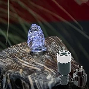 seliger Teich Quellbrunnen Quellstar 600 LED blau - Bild 1 von 4