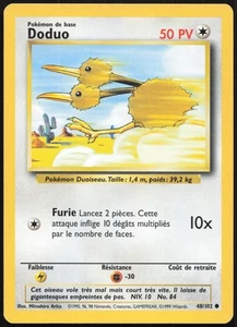 Carte Pokémon Doduo  48/102  Set de base Français - Picture 1 of 2