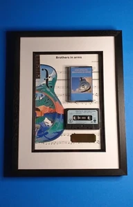 Dire Straits Brothers in Arms Framed Cassette and Personalised Plaque - Picture 1 of 4