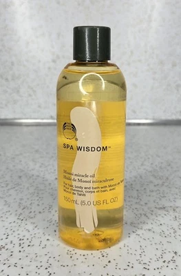 The Body Shop SPA WISDOM Monoi Miracle Oil 5 oz 150ml Discontinued RARE  - Image 1 of 3