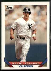 Randy Velarde 1993 Topps #174 New York Yankees - Picture 1 of 2