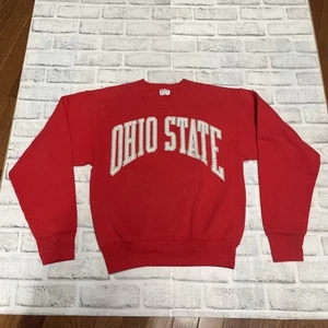 Galt Sand Sweatshirt Youth Small Red University Ohio State Buckeyes Made In USA - Picture 1 of 10