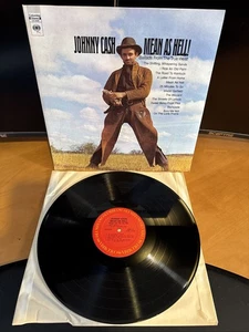 Johnny Cash Mean As Hell Ballads From The True West COLUMBIA CS 9246 LP B8 VG - Picture 1 of 2