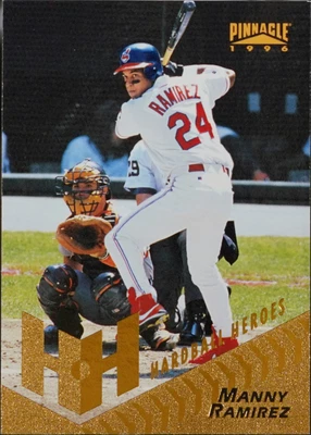 1996 Pinnacle Baseball Manny Ramirez #278 - Image 1 of 2