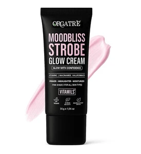 Orgatre Strobe Glow Cream for Instant Face Radiance | Pink Shade | 30g - Picture 1 of 7