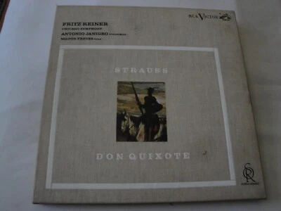 FRITZ REINER & ANTONIO JANIGRO STRAUSS DON QUIXOTE vinyl record BOX SET - Image 1 of 2