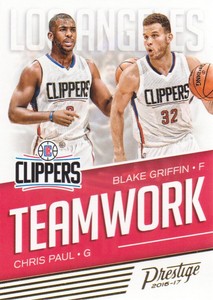 2016-17 Prestige Basketball Teamwork #6 Chris Paul/Blake Griffin