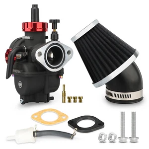 NIBBI PE19mm Flange Racing Carburetor Set Fits 110cc 125cc SSR CRF Pit Dirt Bike - Picture 1 of 12