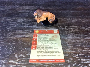 Blessed Hunter D&D Miniature Unhallowed mini Dungeons Dragons dire lion - Picture 1 of 2