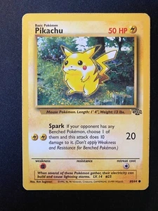 Pikachu 60/64 Common - Jungle WOTC 1999 - Pokemon TCG Card MP - Picture 1 of 2
