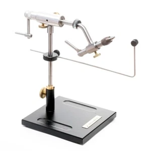 DYNA KING BARRACUDA DELUXE ROTARY FLY TYING VISE WITH PEDESTAL BASE-- IN STOCK! - Picture 1 of 5
