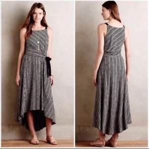 Anthropologie Maeve Salsola High Low striped dress - Picture 1 of 8