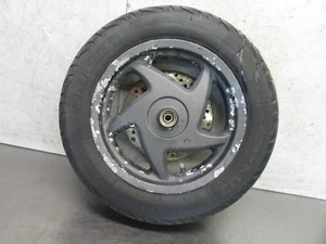 176 H HONDA BIG RUCKUS PS 250 2006 OEM FRONT WHEEL & FRONT ROTOR - Picture 1 of 6