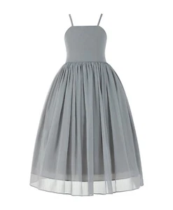 Chiffon Flower Girl Dresses Wedding Pageant Dress Formal Birthday Girl Dresses - Picture 1 of 77