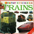 Vehicle Sticker Books Trains (Funfax Vehicle Sticke... Paperback / softback Book